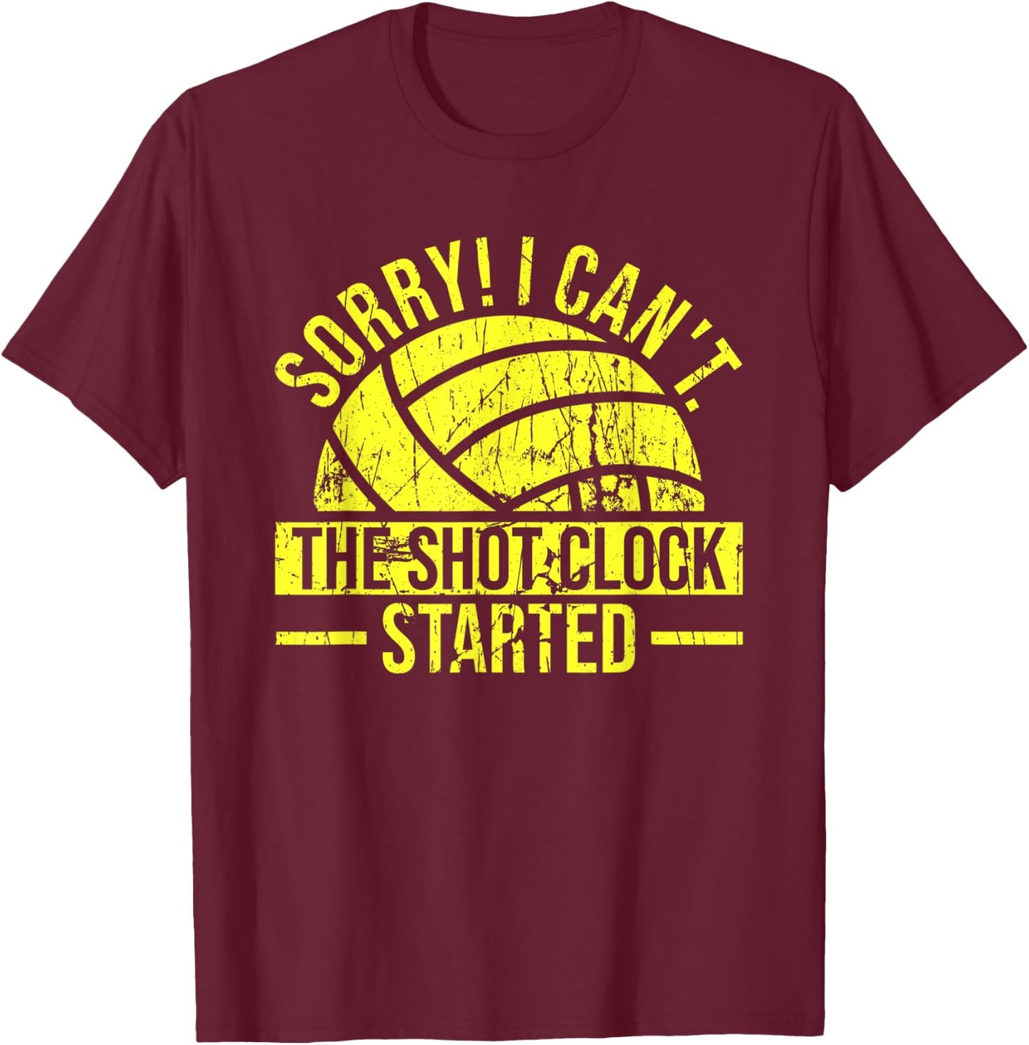 Water Polo Quote for a Water Polo Player T-Shirt - T-Shirt | Maroon