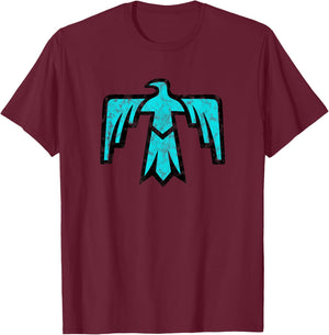 Thunderbird, Native American, bird, eagle, totem, animal T-Shirt - T-Shirt | Maroon