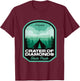 Crater of Diamonds State Park AR Camping T-Shirt - T-Shirt | Maroon