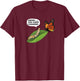 Funny Caterpillar Lifecycle Metamorphosis Monarch Butterfly T-Shirt - T-Shirt | Maroon