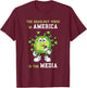 The Deadliest Virus in America is the Media Funny Fake News T-Shirt - T-Shirt | Maroon