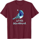 Blue Bird Lucky Positivity Mother Teacher Bird Lover T-Shirt - T-Shirt | Maroon