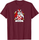 Tankard Coat of Arms - Family Crest T-Shirt - T-Shirt | Maroon
