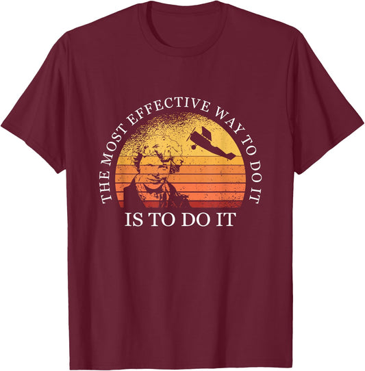The most effective way to do it is to do it Earhart Day T-Shirt - T-Shirt | Maroon
