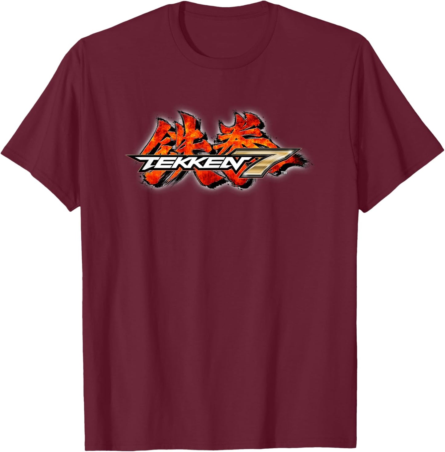 Tekken7 001 T-Shirt - T-Shirt | Maroon