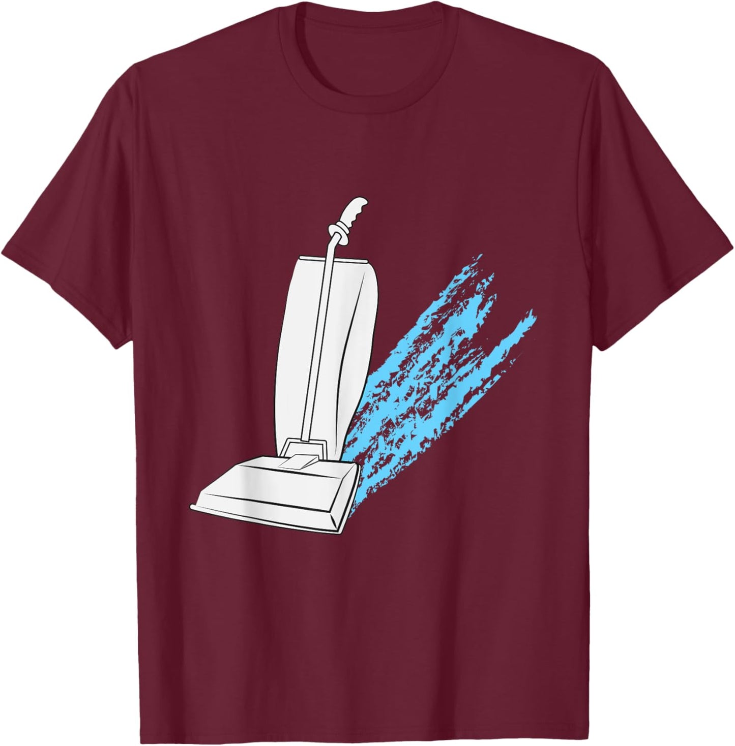 Vacuum Kids Toy Vacuumcup Vacuum Machines Vacuum Nose Vacuum T-Shirt - T-Shirt | Maroon