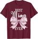 Best Mima Ever T-Shirt - T-Shirt | Maroon