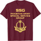 Pakistani Special Force Pakistan Army Service Pak Military T-Shirt - T-Shirt | Maroon