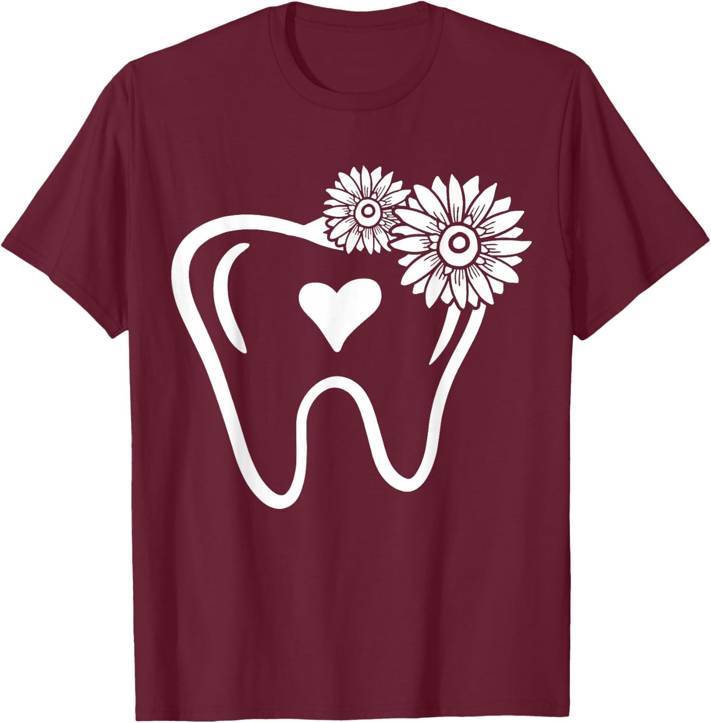 Dentist Dental Assistant Dental Hygienist Dentistry T-Shirt - T-Shirt | Maroon
