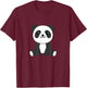 Panda Cute Animals For Kids Baby Panda Cute Panda T-Shirt - T-Shirt | Maroon