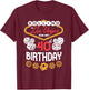 Rolling in Las Vegas for My 40th Birthday T-Shirt - T-Shirt | Maroon