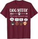 Dog Sitter Dog Sitter Gift Funny Dog Faces Dog-Sitter T-Shirt - T-Shirt | Maroon