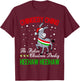 Christmas Donkey Italian Xmas Gifts Women T-Shirt - T-Shirt | Maroon