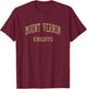 Mount Vernon High School HS Mount Vernon NY Vintage Sports T-Shirt - T-Shirt | Maroon