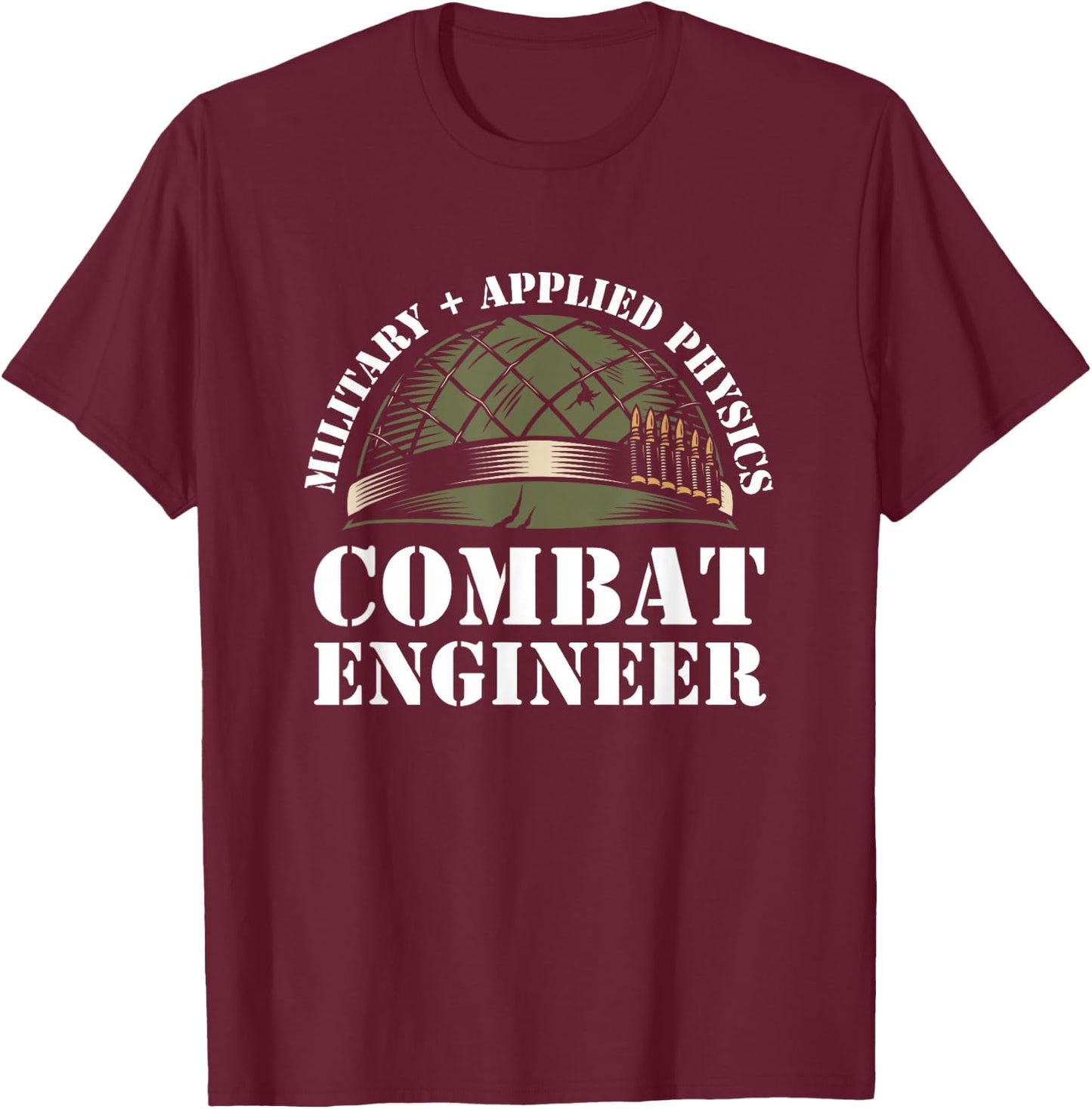 Physicist Scientist - Physics Nerd T-Shirt - T-Shirt | Maroon