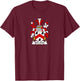 Mulligan Coat of Arms - Family Crest T-Shirt - T-Shirt | Maroon