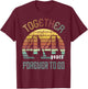 44th Years Wedding Anniversary Gifts For Couples Matching 44 T-Shirt - T-Shirt | Maroon