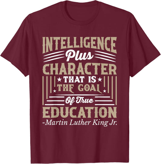 Martin Luther King Jr. T-Shirt - T-Shirt | Maroon