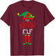 Christmas The Horror Elf T-Shirt - T-Shirt | Maroon