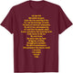 Let Any Fish Who Meets My Gaze Funny Quote T-Shirt - T-Shirt | Maroon
