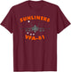 VFA-81 Sunliners Strike Fighter Squadron F-18 T-Shirt - T-Shirt | Maroon