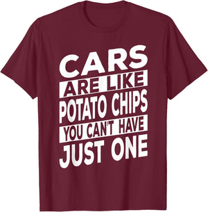 You Can't Have Just One Funny Car Joke For Auto Mechanics T-Shirt - T-Shirt | Maroon