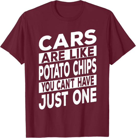 You Can't Have Just One Funny Car Joke For Auto Mechanics T-Shirt - T-Shirt | Maroon