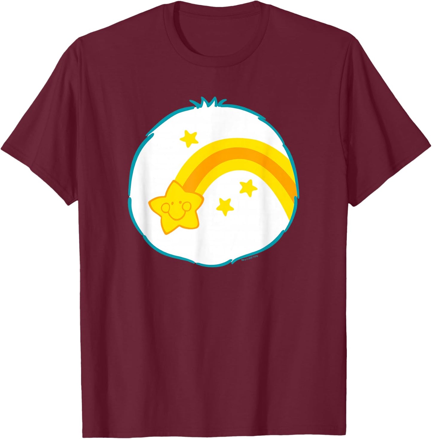 Care Bears Halloween Wish Bear Shooting Star Belly Costume T-Shirt - T-Shirt | Maroon