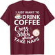 Cross Stitch Counted Pattern Beginner Alphabet Needle T-Shirt - T-Shirt | Maroon