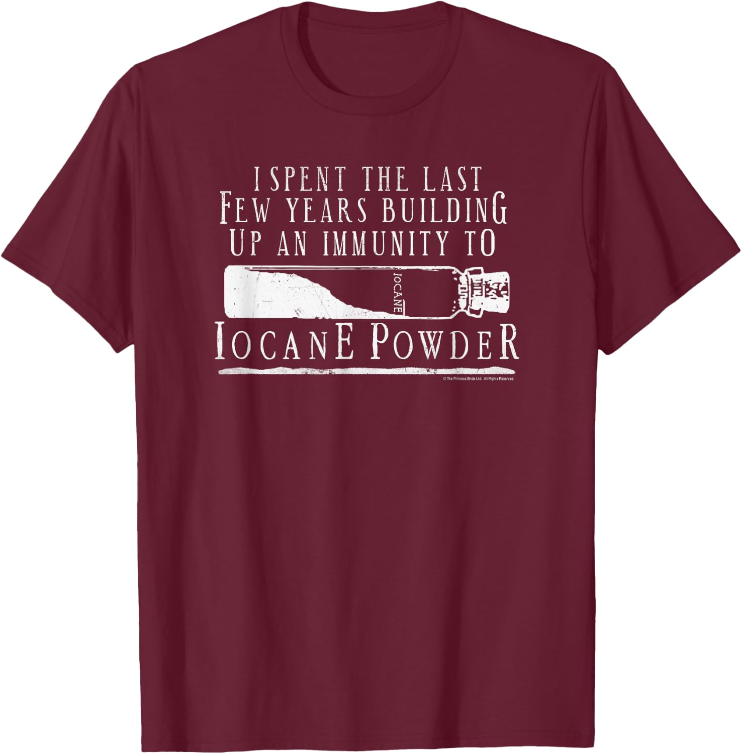 PB Iocane T-Shirt - T-Shirt | Maroon