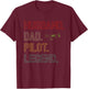 Husband Dad Pilot Legend - Retro Pilot Dad T-Shirt - T-Shirt | Maroon