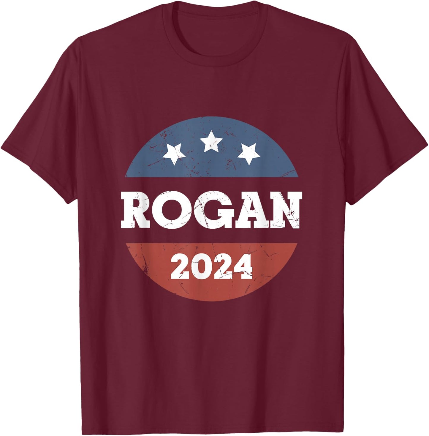Rogan 2024 T-Shirt - T-Shirt | Maroon