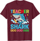 Teacher Shark T-Shirt - T-Shirt | Maroon