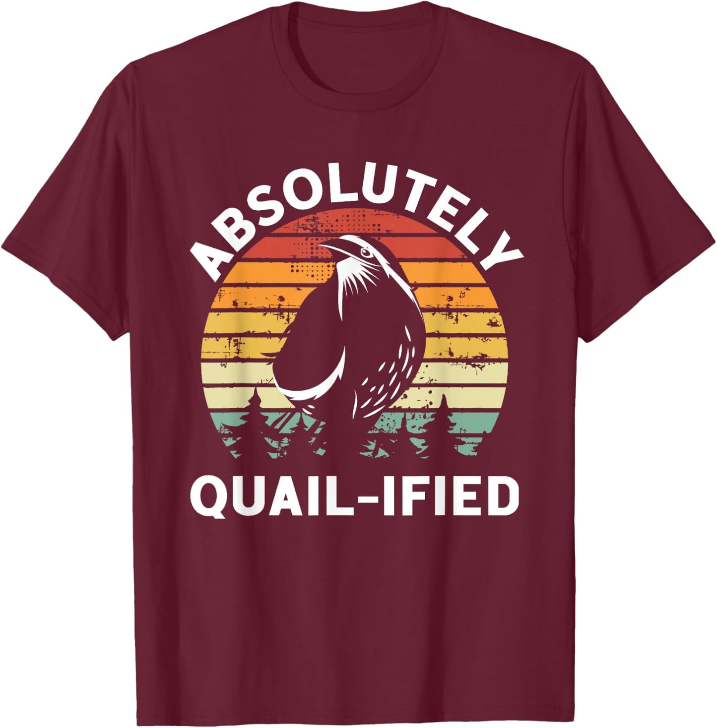 Quail Breeding – Quail Breeder Bird Pun Lover Quail Fanatic T-Shirt - T-Shirt | Maroon