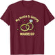 My Auntie is Getting Married Wedding Niece Nephew Kids T-Shirt - T-Shirt | Maroon