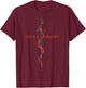 House of the Dragon Sword Red Flames V2 T-Shirt - T-Shirt | Maroon