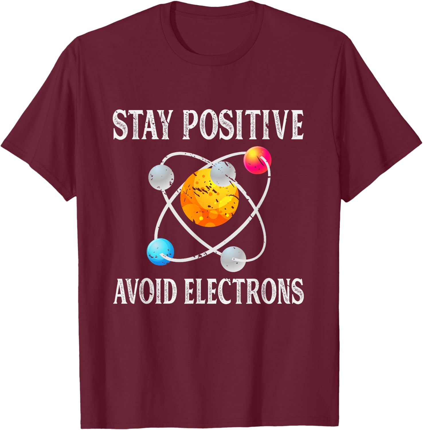 Physics Teacher Astrophysicist Nerd Gift Physics T-Shirt - T-Shirt | Maroon