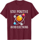 Physics Teacher Astrophysicist Nerd Gift Physics T-Shirt - T-Shirt | Maroon