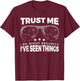 Funny Night Security , Night Time Security Guard Shirt T-Shirt - T-Shirt | Maroon