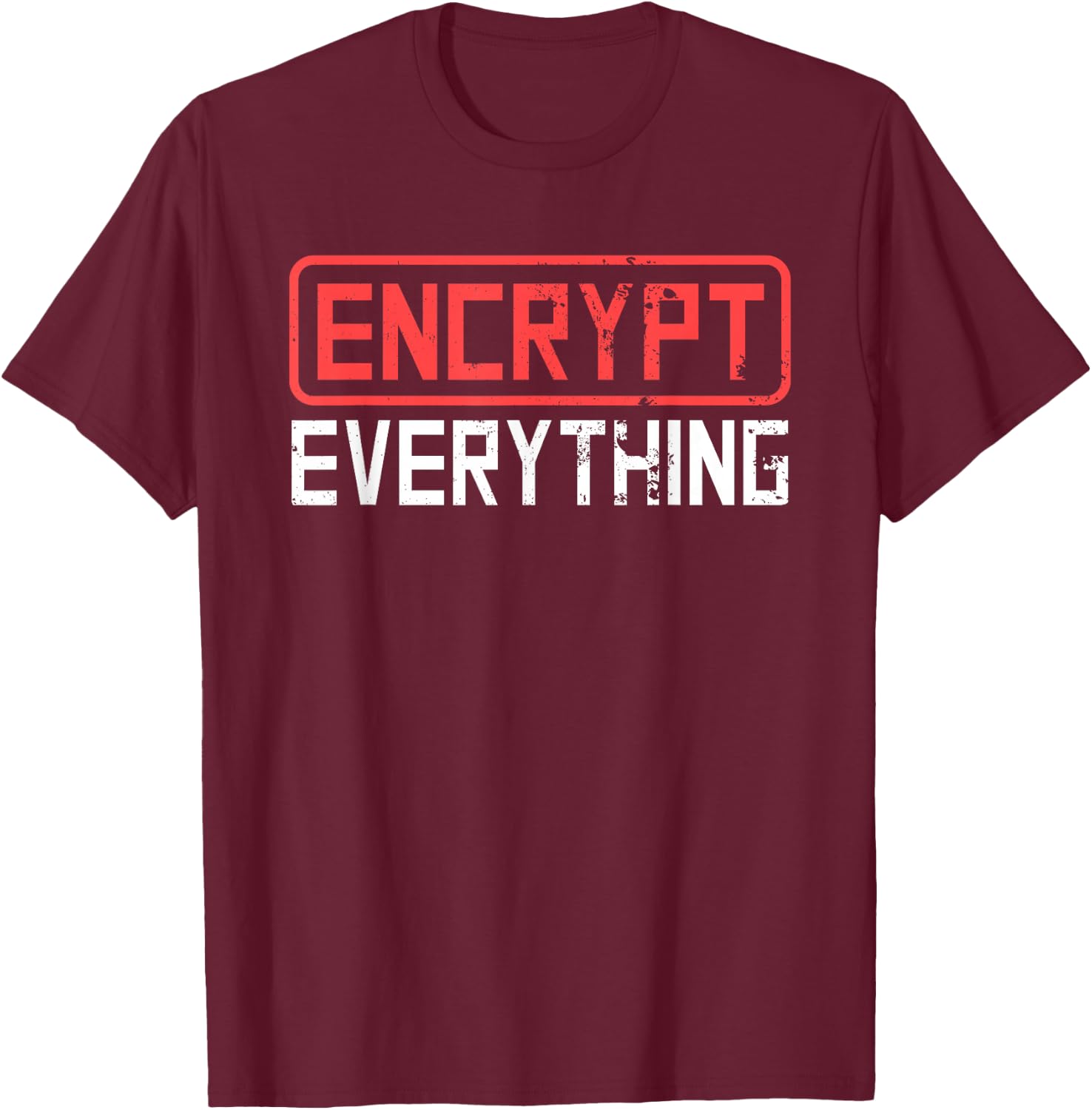 Ethical Hacker Hacking Cyber System Security IT Programmer T-Shirt - T-Shirt | Maroon