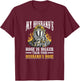 Fireman Woman Fire Brigade Wife T-Shirt - T-Shirt | Maroon