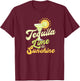 Cinco de Mayo Margarita Drinking TEQUILA LIME AND SUNSHINE Men Women T-Shirt - T-Shirt | Maroon