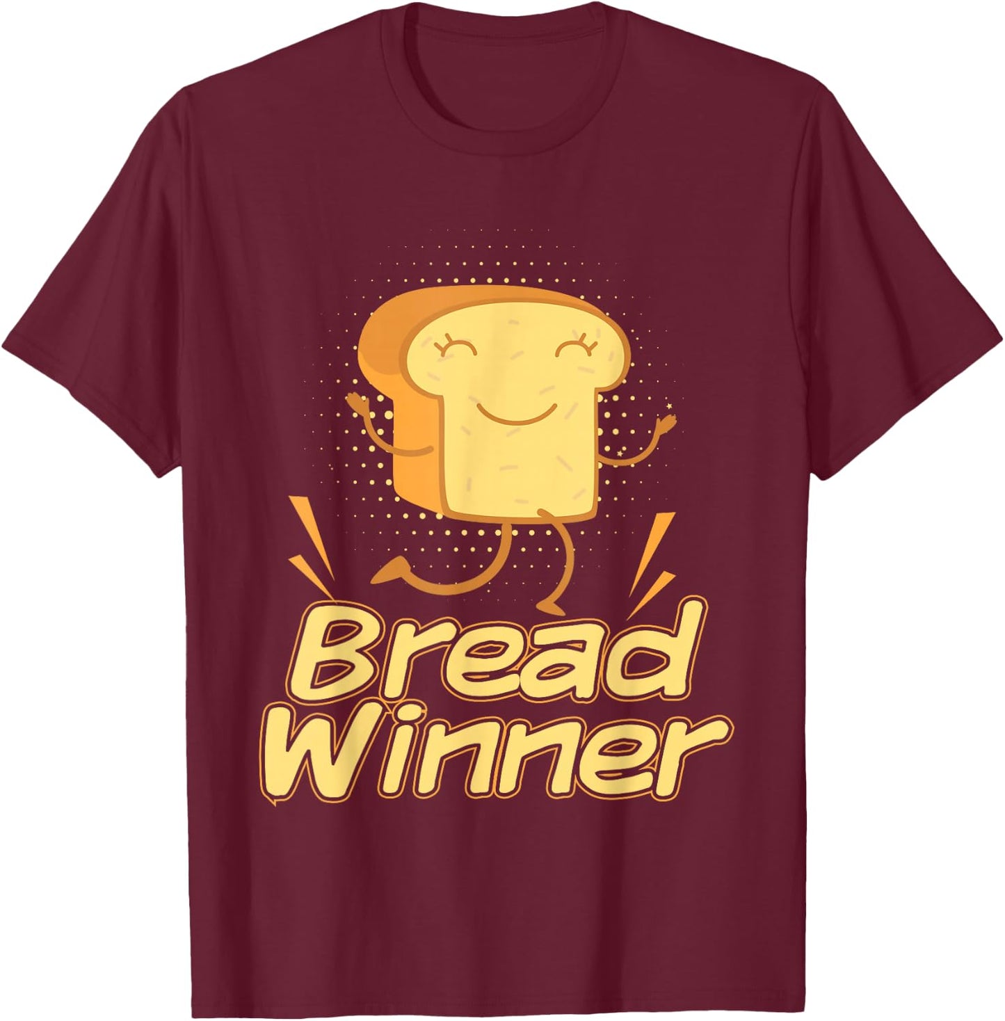 Bread Winner Baker T-Shirt - T-Shirt | Maroon