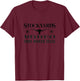 Fort Worth Stockyards Cowboy Design Texas T-Shirt - T-Shirt | Maroon