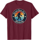 Barren River Lake Kentucky Sasquatch Souvenir T-Shirt - T-Shirt | Maroon
