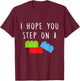 Funny Building Blocks Master Builder Bricks Construction T-Shirt - T-Shirt | Maroon