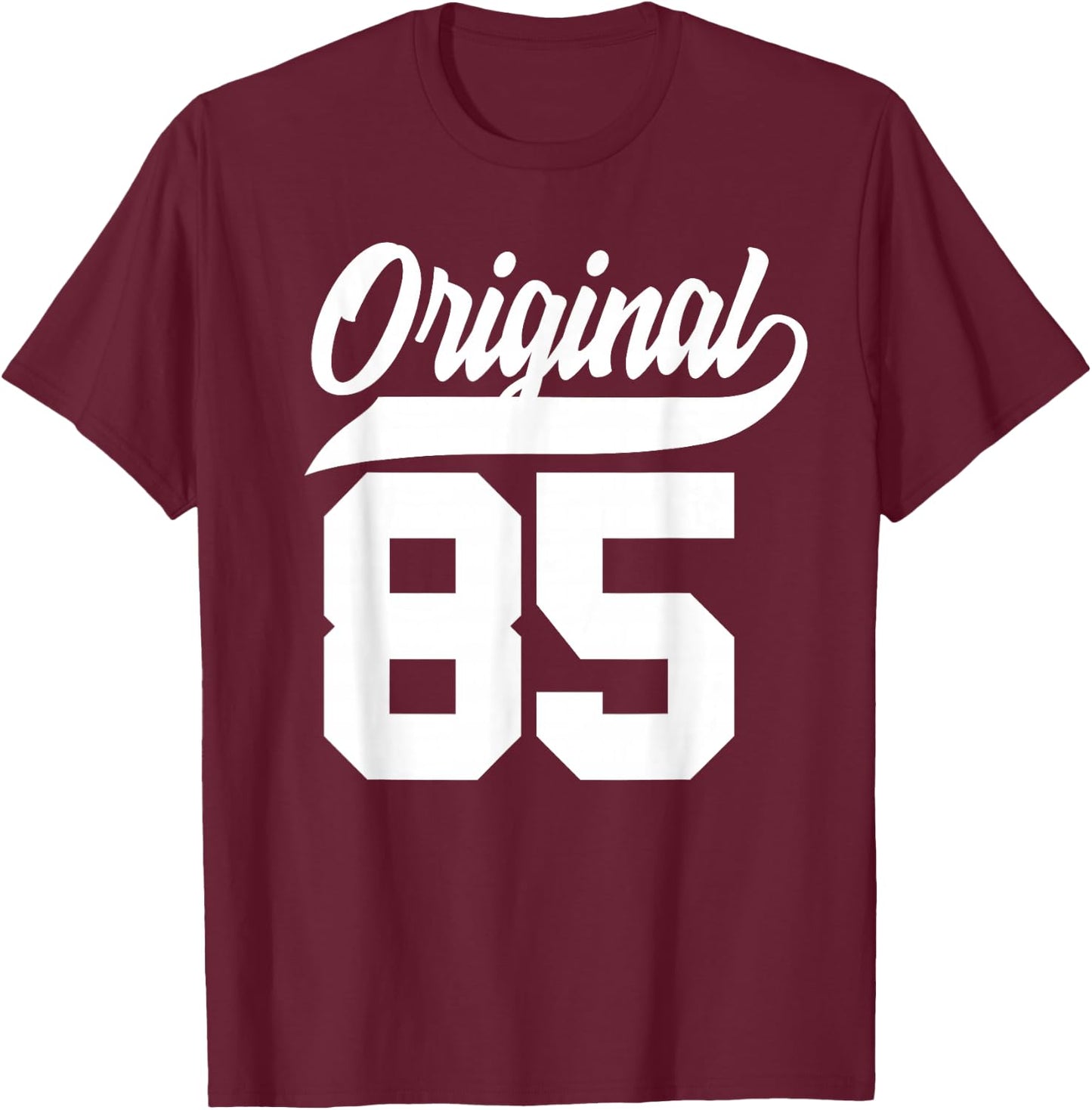 41st Birthday Gift Man Woman Original Vintage 1985 T-Shirt - T-Shirt | Maroon