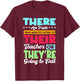 English Teacher Grammar Grammarians Grammatical Rules T-Shirt - T-Shirt | Maroon