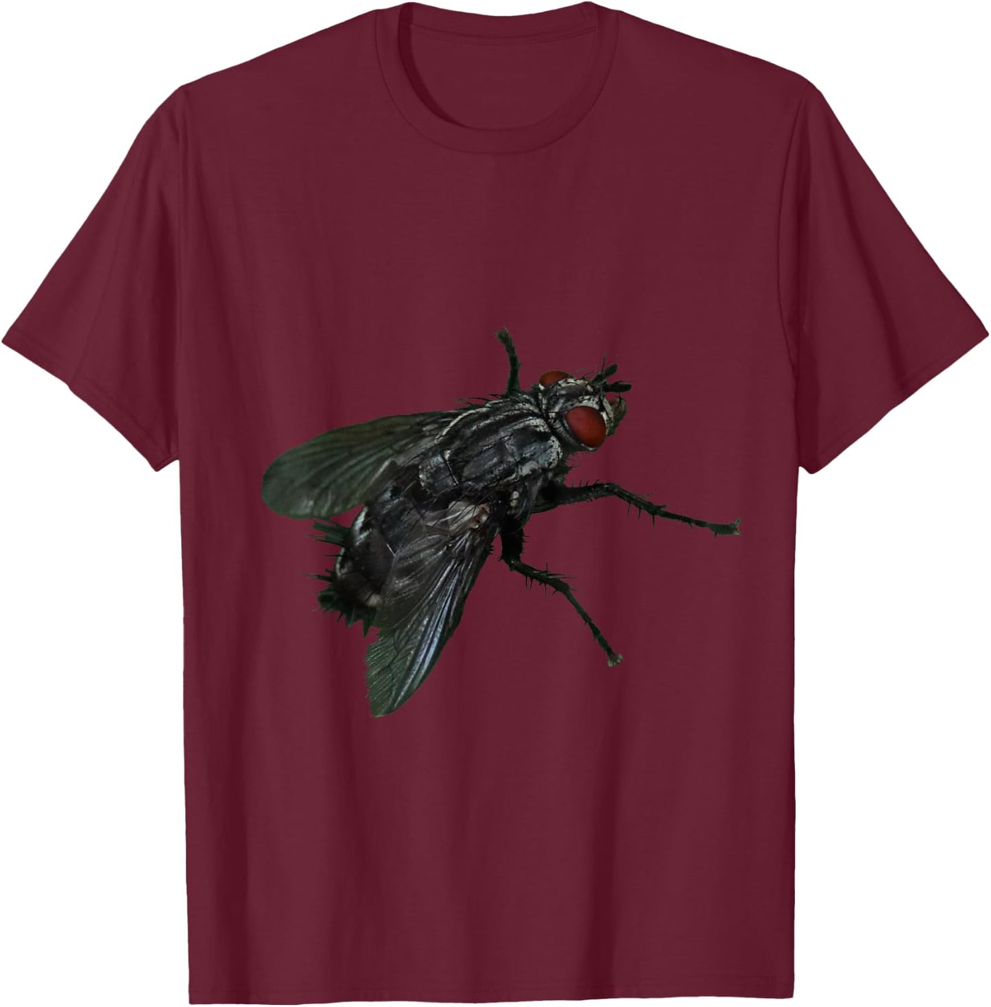 Beautiful large bow tie novelty art for insect lovers T-Shirt - T-Shirt | Maroon