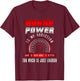 Funny Auto Racing Mechanic Manual Speed Transmission T-Shirt - T-Shirt | Maroon